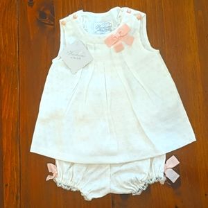 "Heirlooms" Polly Flanders lacy dress/bloomers